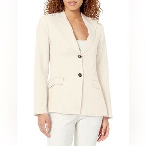 ASTR the label Women's Ayra Blazer linen blend old money capsule wardrobe S